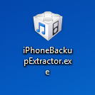 iPhone Backup Extractor desktop icon